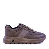 Sneakers ușori bărbați Enzo Bertini taupe din piele 3662BP806TA
