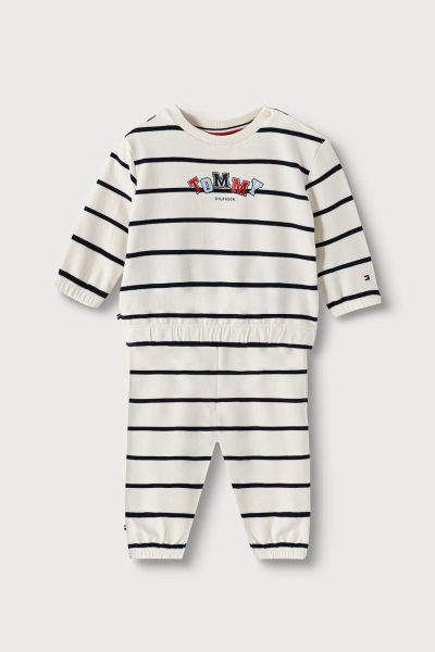 Tommy Hilfiger  compleu de trening pentru copii din bumbac cu elastan