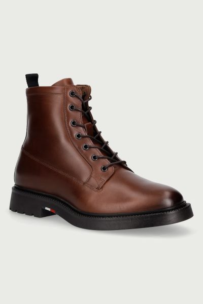 Tommy Hilfiger  încălțăminte pentru bărbați din piele CORPORATE CASUAL LTH BOOT