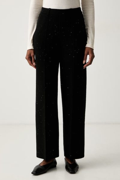 Twinset  pantaloni pentru femei cu vâscoză