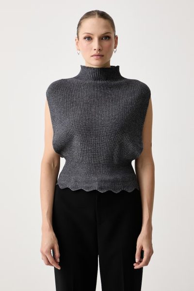 Twinset  vestă pentru femei cu lână
