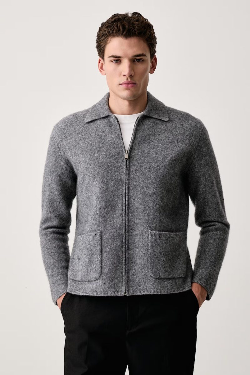 United Colors of Benetton  cardigan pentru bărbați din lână