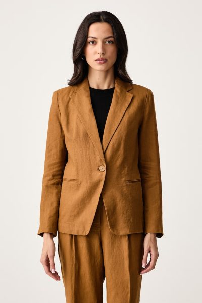 United Colors of Benetton  sacou pentru femei din in